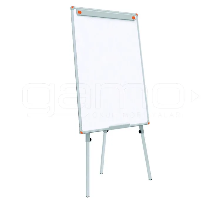 GM010-102 Flipchart Yazı Tahtası Manyetik Beyaz - Görsel 1