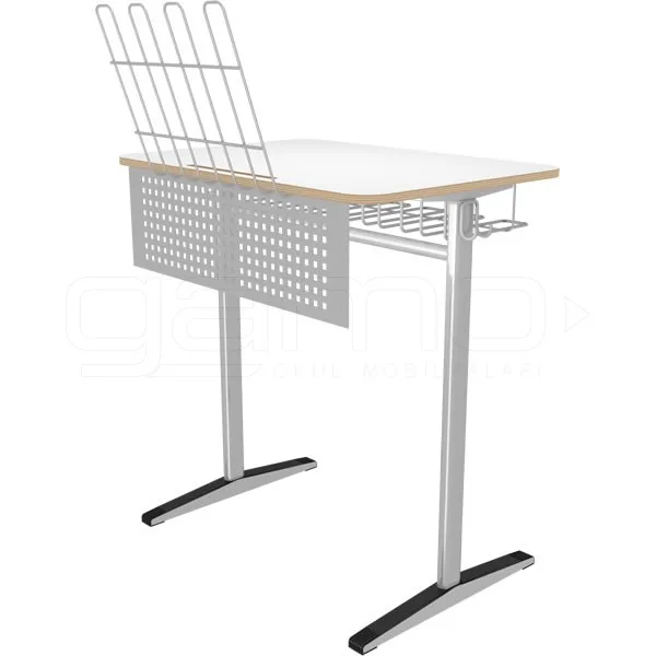 GM021-617 Tekli Laminat Müzik Sırası, Öğrenci Etkinlik Sırası - Görsel 1