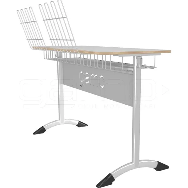 GM022-717 İkili Laminat Müzik Sırası, Öğrenci Etkinlik Sırası - Görsel 1