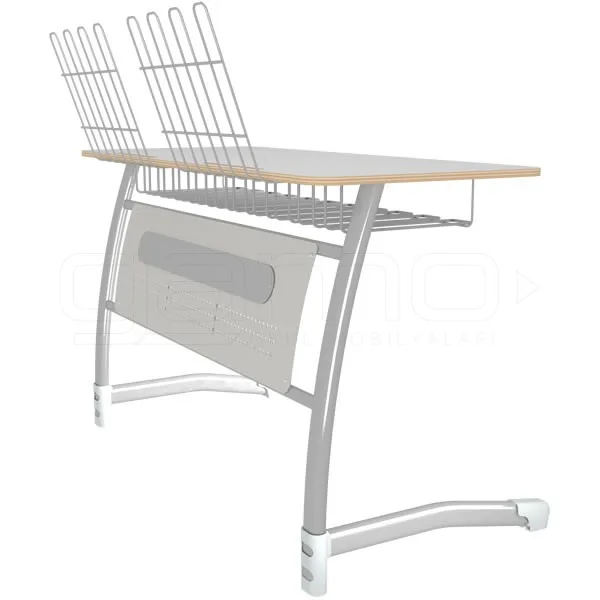 GM022-812 İkili Laminat Müzik Sırası, Öğrenci Etkinlik Sırası - Görsel 1