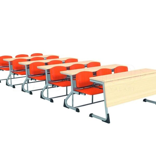 GM024-102 Üçlü Ahşap Amfi Sırası