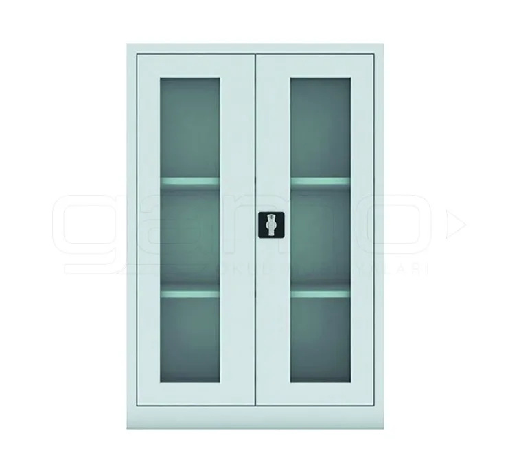 GM028-101 Camlı Dosya Dolabı - Görsel 1