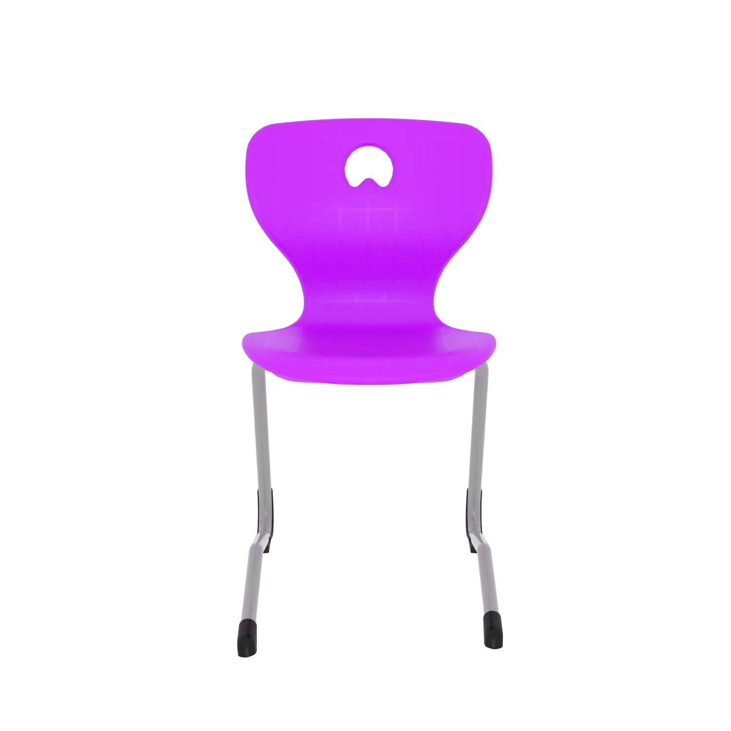 Koç Anaokulu Z Ayak Monoblok Sandalye Fuşya - Görsel 1