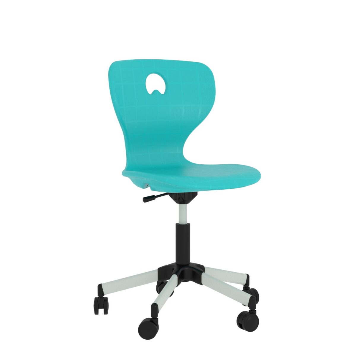 Koç Döner Monoblok Sandalye Turkuaz - Görsel 1