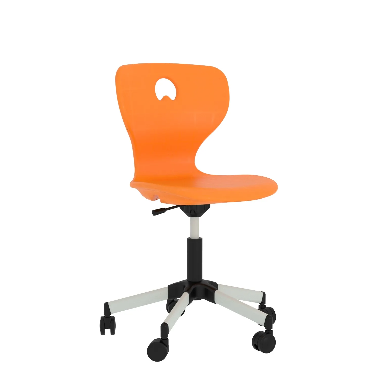 Koç Yıldız Ayak Turuncu-1 Koç Döner Monoblok Sandalye Turuncu - Görsel 1