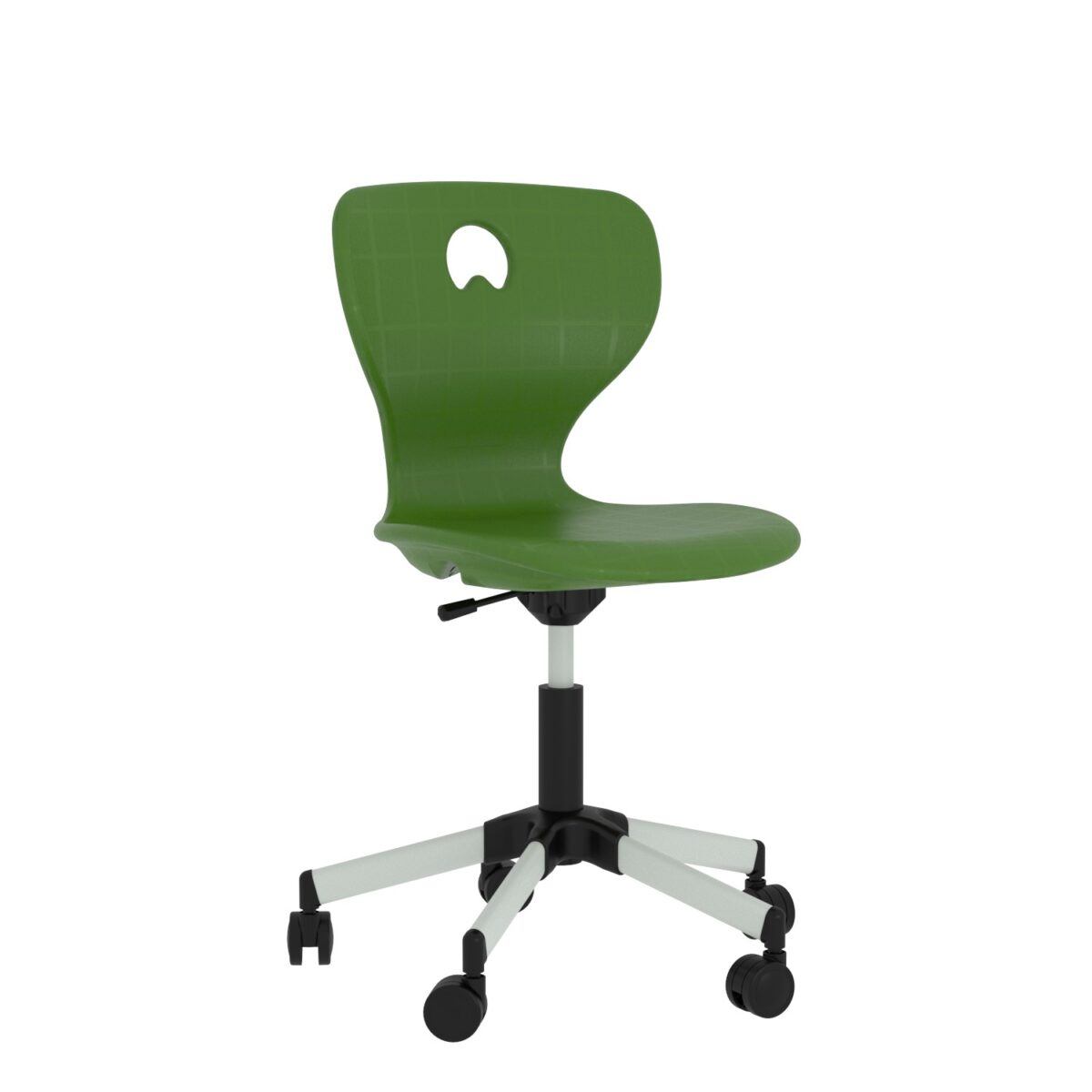 Koç Yıldız Ayak Yeşil-1 Koç Döner Monoblok Sandalye Yeşil - Görsel 1