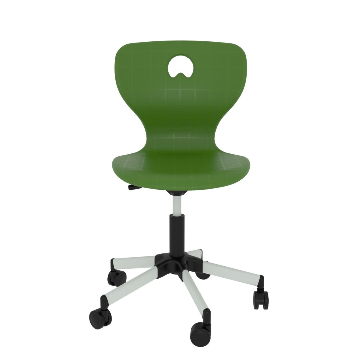 Koç Yıldız Ayak Yeşil-2 Koç Döner Monoblok Sandalye Yeşil - Görsel 2