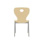 Valentina Monoblok Sandalye Krem - Görsel 4