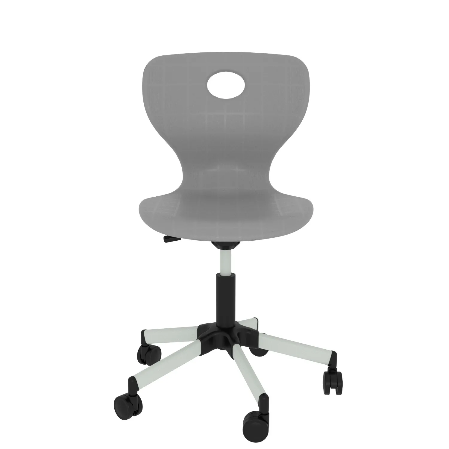 Valentina Döner Monoblok Sandalye Gri - Görsel 1