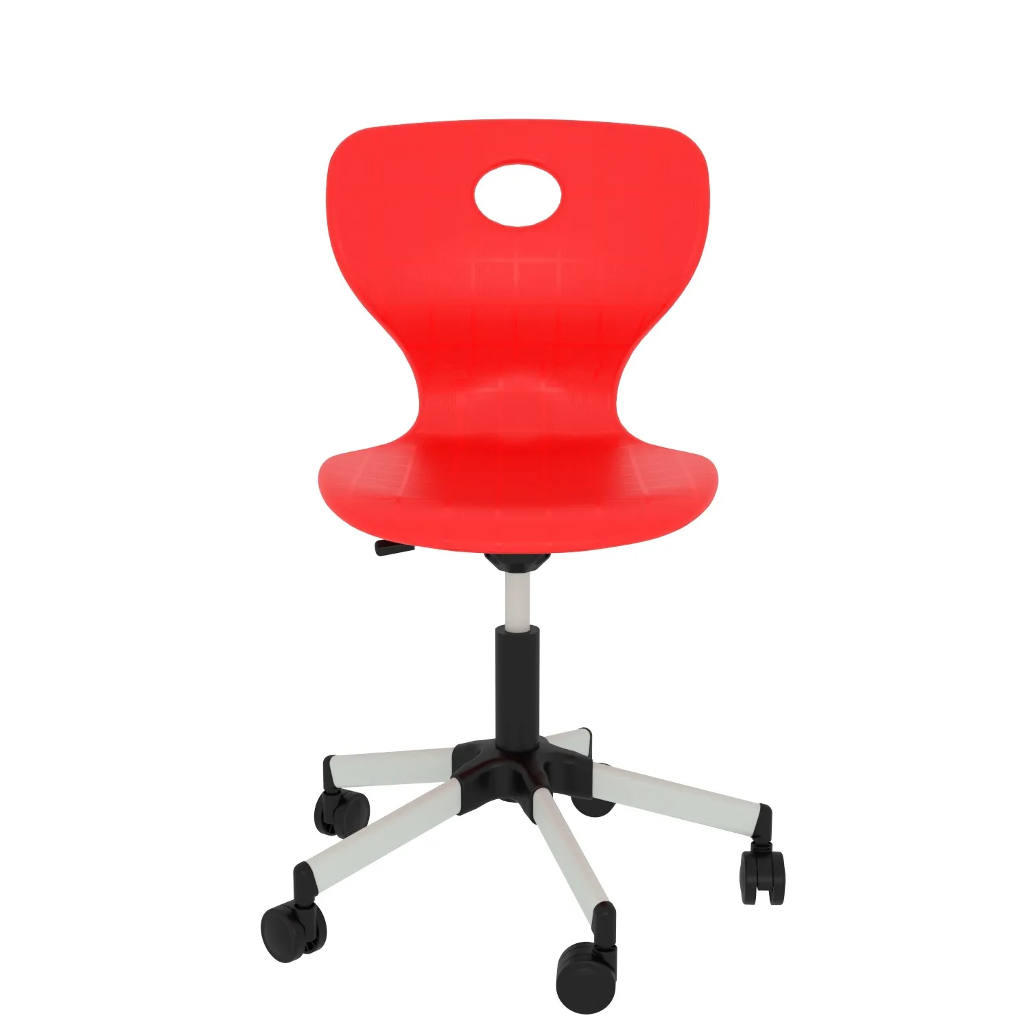 Valentina Döner Monoblok Sandalye Kırmızı - Görsel 1