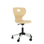 Valentina Döner Monoblok Sandalye Krem - Görsel 2