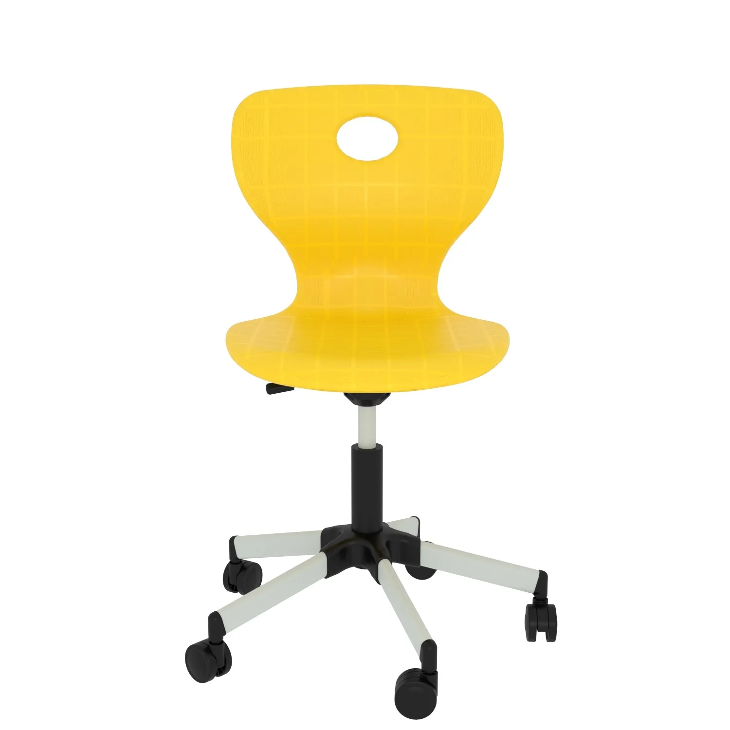 Valentina Döner Monoblok Sandalye Sarı - Görsel 1