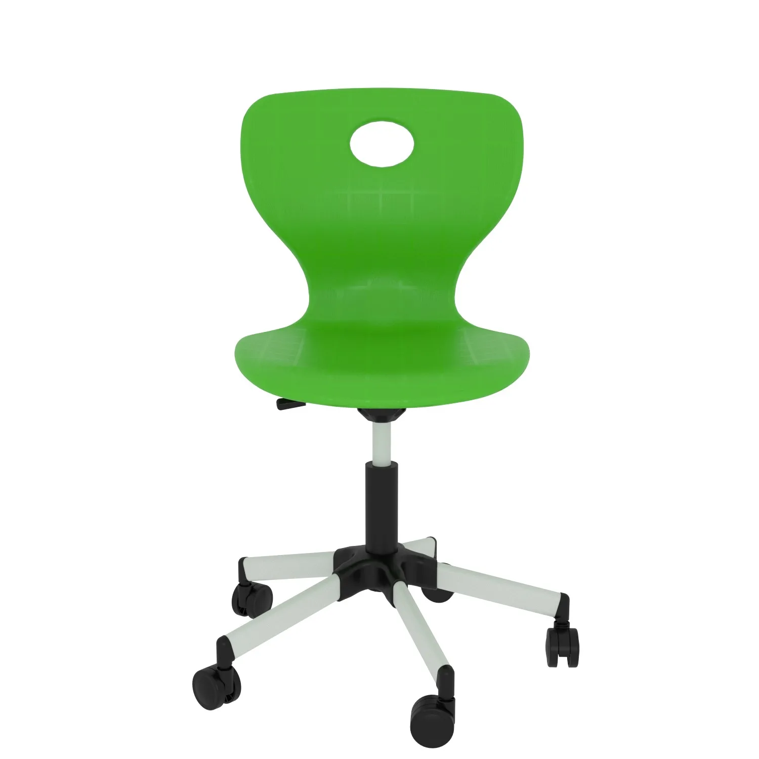 Valentina-Yildiz-Ayak-Yesil-Fistik-2-jpeg.webp Valentina Döner Monoblok Sandalye Fıstık Yeşili - Görsel 1