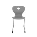 Valentina Z Ayak Monoblok Sandalye Gri
