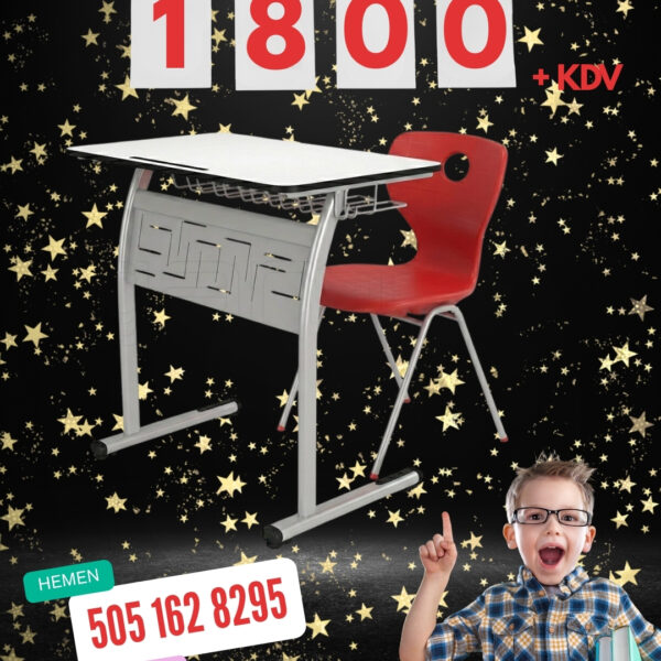 Okul Sırası Takımı – Kampanyalı Fiyat 1800₺ + KDV