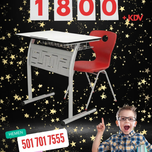 Okul Sırası Takımı – Kampanyalı Fiyat 1800₺ + KDV
